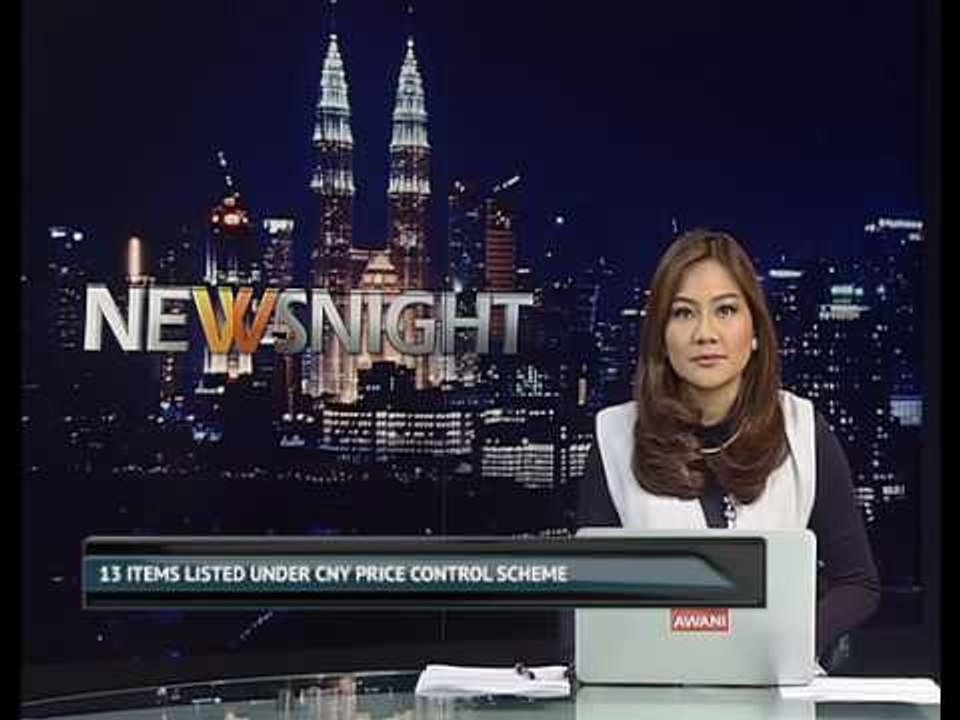 13 items listed under price control scheme