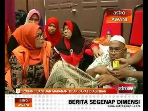 Bantuan makanan tidak dapat diagihkan