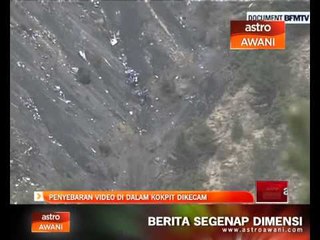 Penyebaran video di dalam kokpit dikecam