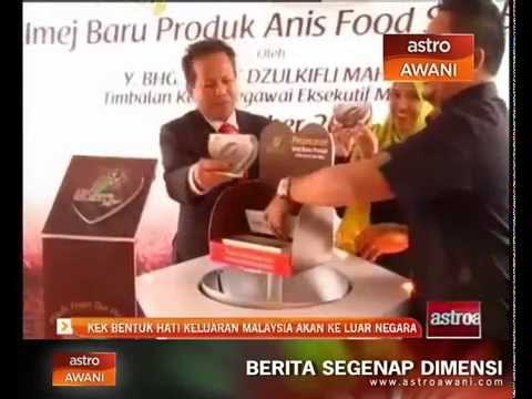 Kek bentuk hati keluaran Malaysia akan ke luar negara
