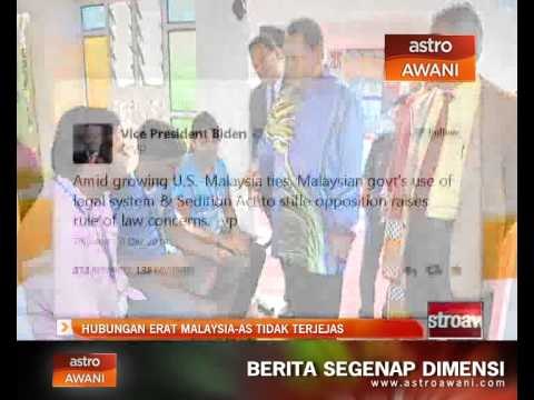 Hubungan erat Malaysia-AS tidak terjejas