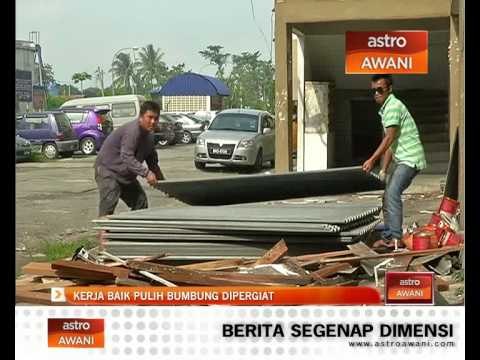 Kerja baik pulih bumbung dipergiat