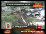 Susulan kejadian tanah runtuh di Johor Bahru