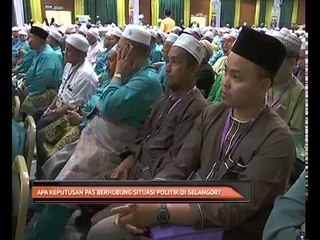 Apa keputusan Pas berhubung situasi politik di Selangor?
