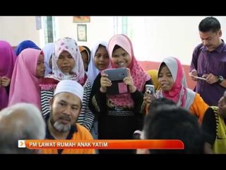 PM lawat rumah anak yatim