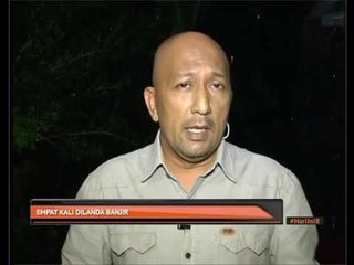 Kelantan empat kali dilanda banjir