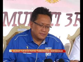 Lagi reaksi kelantangan Tun M di pentas pembangkang