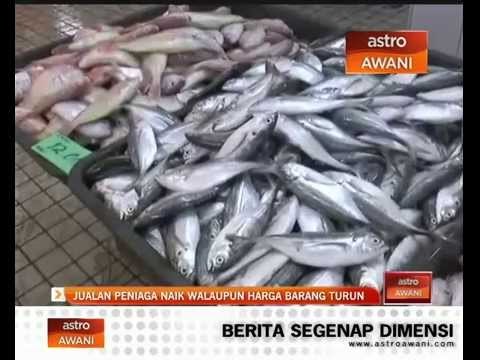 Jualan peniaga naik walaupun harga barang turun