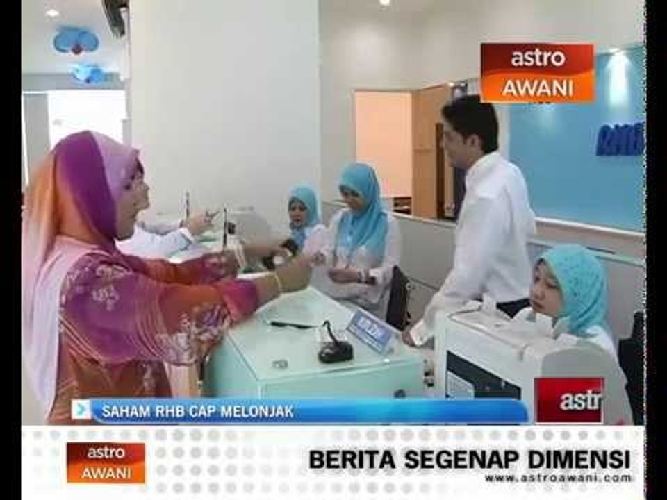 Saham RHB Cap melonjak