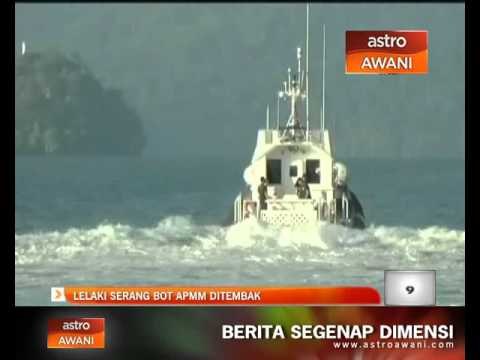 Lelaki serang bot APMM maut ditembak