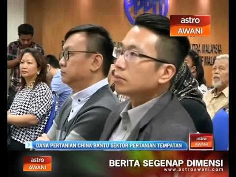 Dana Pertanian China bantu sektor pertanian tempatan