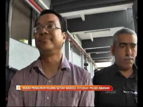 Bekas pengurus kilang getah MARDEC dituduh pecah amanah