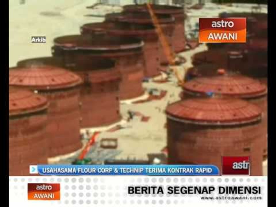 Usahasama Flour Corp & Technip terima kontrak Rapid