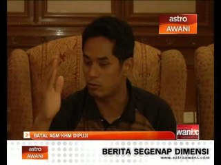 Batal AGM KHM dipuji