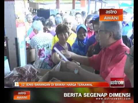 12 jenis barangan di bawah harga terkawal