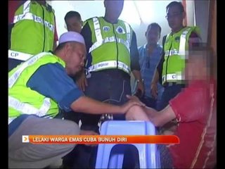 Lelaki warga emas cuba bunuh diri