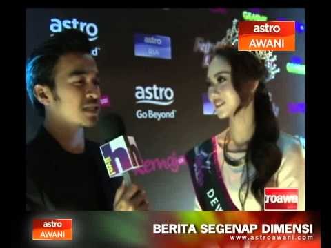 Raysha Rizrose dimahkotakan sebagai Dewi Remaja 2014/2015