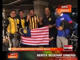 Sanggup berkonvoi demi Harimau Malaya