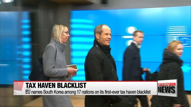EU names 17 countries, including South Korea, on its first-ever tax haven blacklist