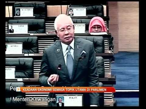 Keadaan ekonomi semasa topik utama di Parlimen