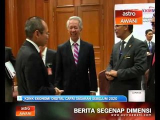 KDNK ekonomi digital capai sasaran sebelum 2020
