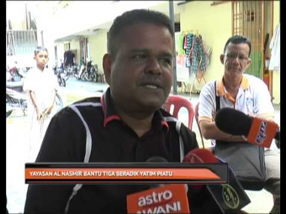 Yayasan Al Nasmir bantu tiga beradik yatim piatu