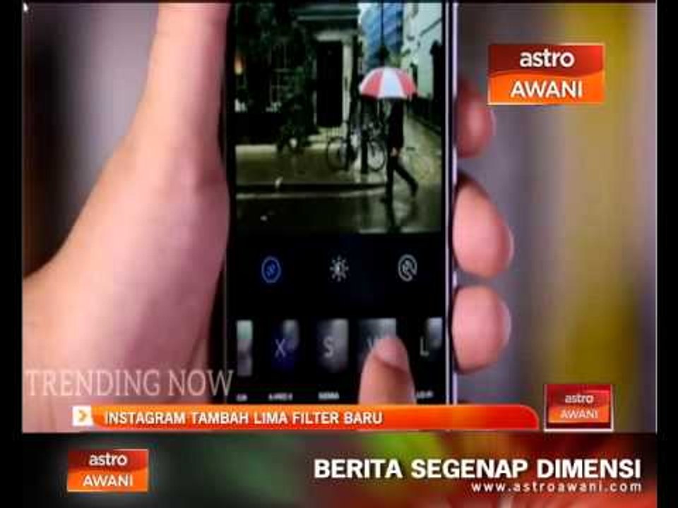 Instagram tambah lima filter baru