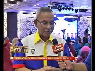 Pembangunan infrastruktur pendidikan di Bintulu