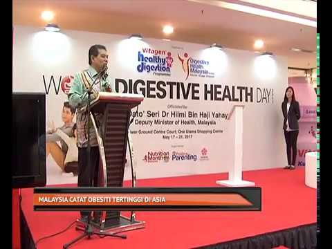 Malaysia catat obesiti tertinggi di Asia