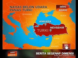 Nahas belon udara panas di Turki