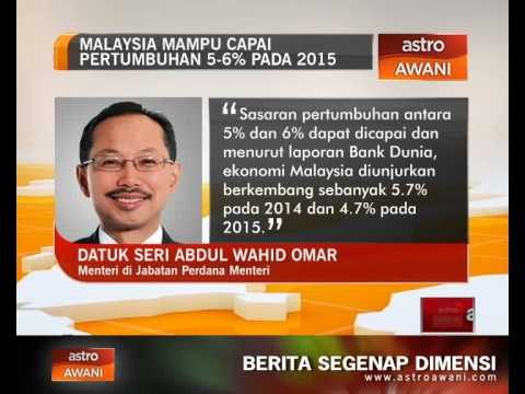 Malaysia mampu catat pertumbuhan 5%-6% pada 2015