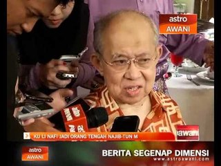 Ku Li nafi jadi orang tengah Najib-Tun M