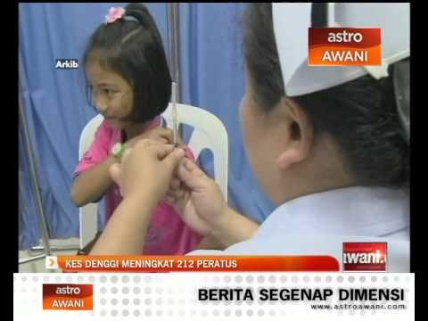 Kes denggi meningkat 212 peratus