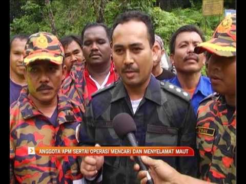 Anggota APM sertai operasi mencari dan menyelamat maut