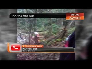 Nahas helikopter: Saksi di udara