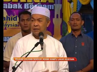 Pelajar lulusan sekolah agama mampu lakar kejayaan