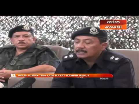 Polis jumpa tiga lagi mayat hampir reput