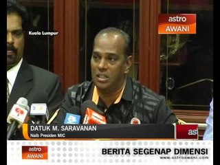 Download Video: Sahkan hasrat bertanding jawatan Timbalan Presiden MIC