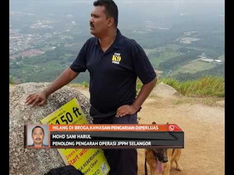 Hilang di Broga, usaha pencarian dipergiat