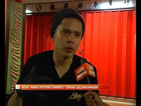 Wira AWANI: Buat amal potong rambut orang gelandangan