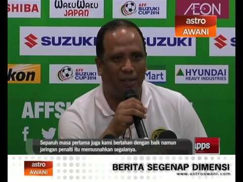 Harimau Malaya tewas 0-2 di tangan Thailand