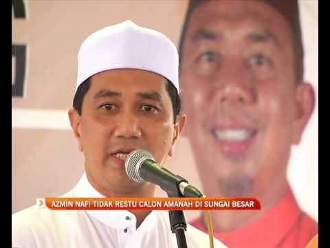 Azmin nafi tidak restu calon Amanah di Sungai Besar