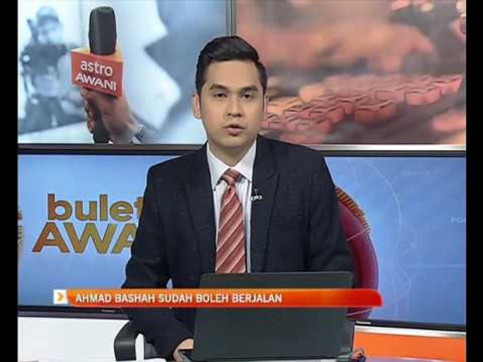 Ahmad Bashah sudah boleh berjalan