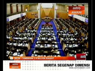 BR1M: Tambahan 1.4 bilion ringgit