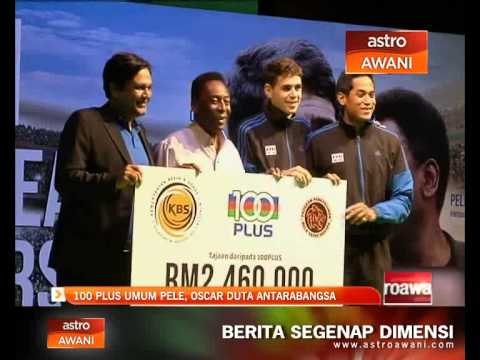 100 Plus umum Pele, Oscar duta antarabangsa
