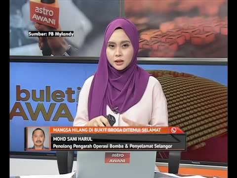 Mangsa hilang di Bukit Broga ditemui selamat