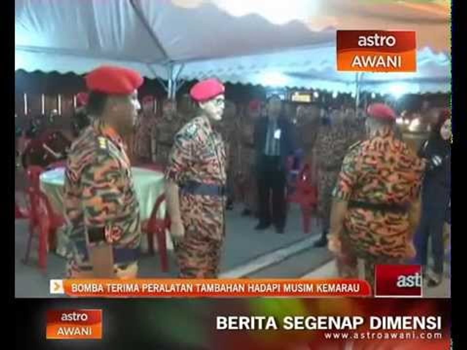 Bomba terima peralatan tambahan hadapi musim kemarau
