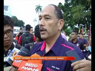 Mayat ditemui ketika ingin keluarkan saman