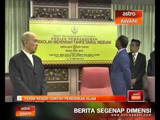 Perak negeri contoh pendidikan Islam