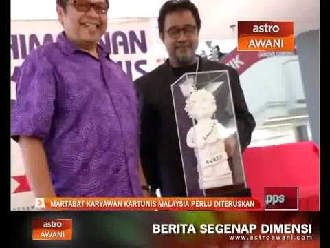 Martabat karyawan kartunis Malaysia perlu diteruskan